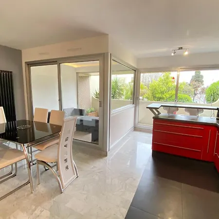 06bm Modern For 4 - Terrace - Swimming Pool - Parking Διαμέρισμα Αντίμπ